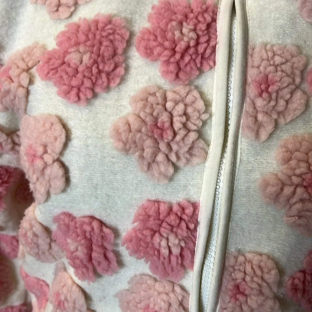 Lucky Brand Sherpa Flower Jacket
